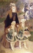 Pierre-Auguste Renoir Mother and Children Sweden oil painting artist